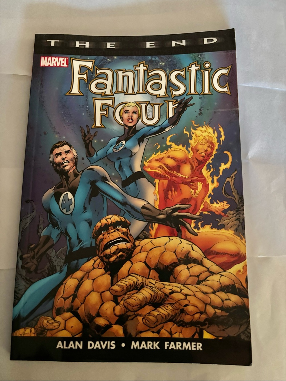 Marvel Fantastic Four Comic Book The End New